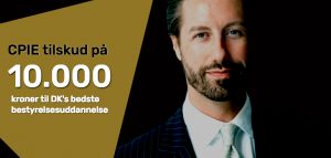 CPIE giver 10.000 kr. i tilskud til DK's bedste bestyrelsesuddannelse i KBH med Jackie Phillip, Morten Wagner oma
