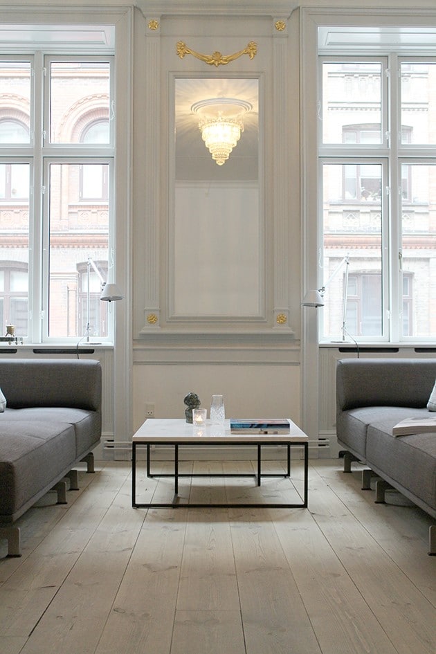 Møbeldesigner Jean Wallich Bonnesen står bag dette smukke sofabord