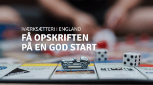 Få opskriften på en god start i England