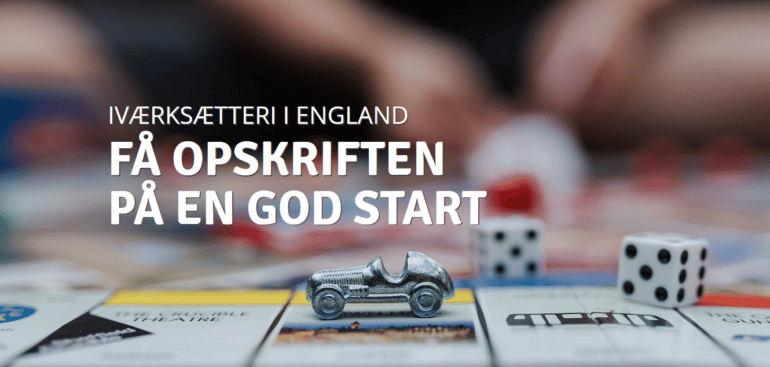 Få opskriften på en god start i England